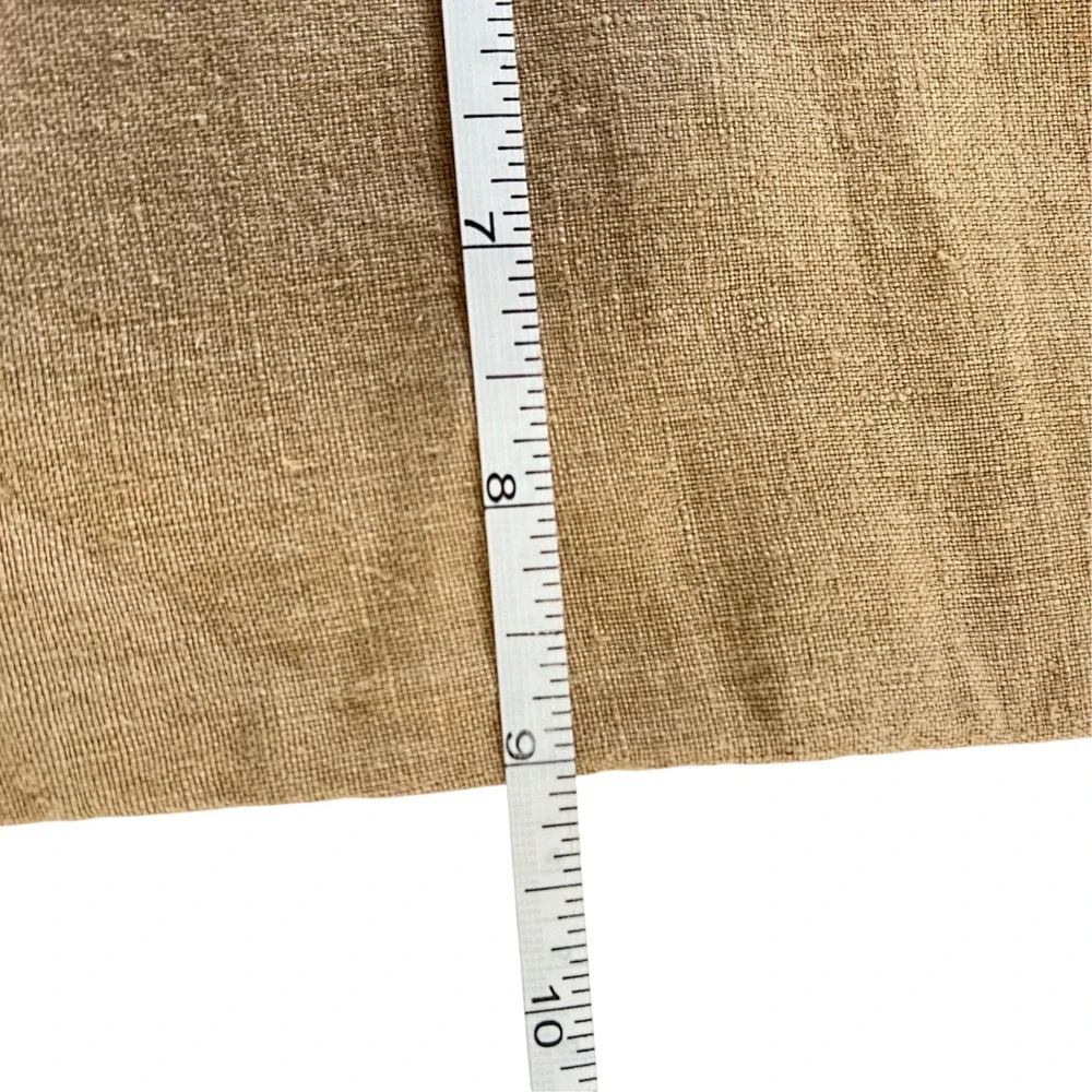 Vilebrequin Men's XXL 100% Linen Pants Camel 38x28 Altered Luxury Lightweight